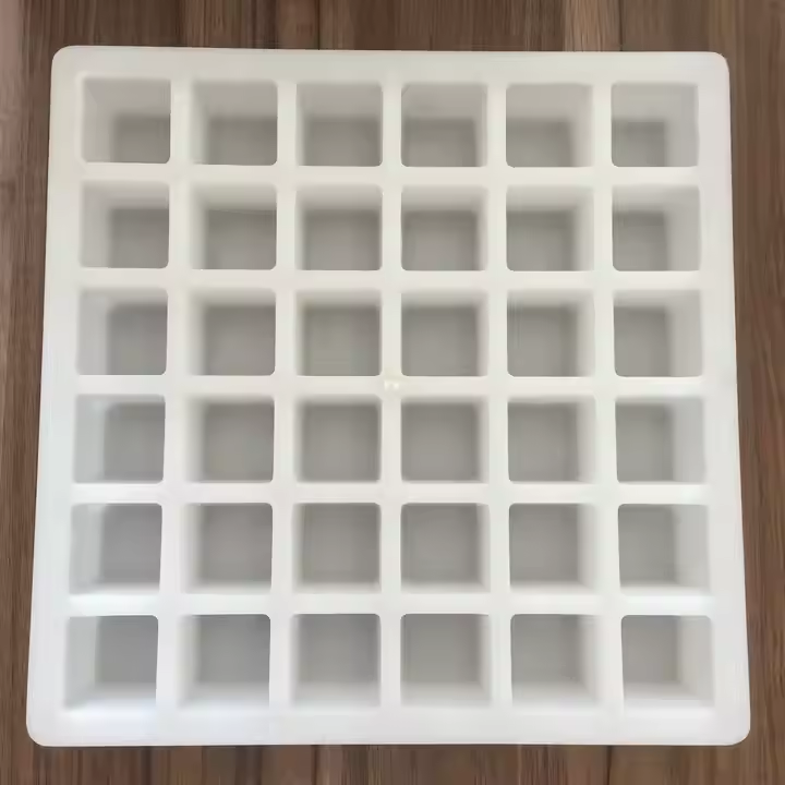 Square cover block 40 * 40 * 40mm plasti