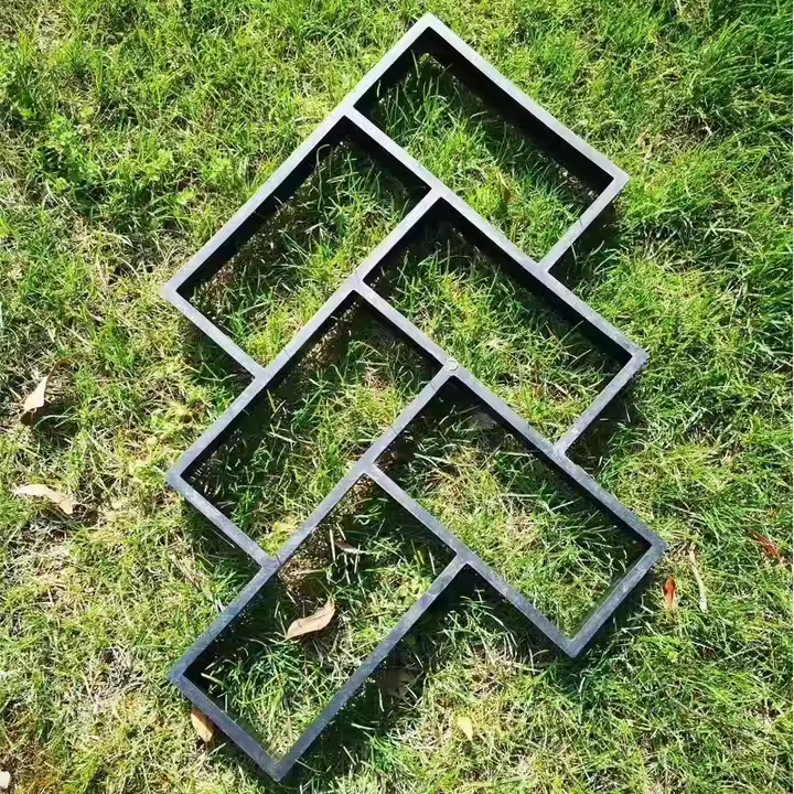 DIY Garden Concrete Pavement Mold Tile M